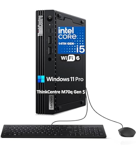 Amazon.com: Lenovo ThinkCentre M80q Gen 3 - Intel Core i7-12700T